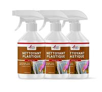 Nettoyage plastique, pvc, rénovateur pour salon, meuble, jardin, blanc plastique jauni, huisserie, objet - 1.5 L (3 x 0.5 L) - ARCANE INDUSTRIES