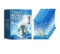 Nettoyage pour Toilettes,Produit WC,Boîte Comprimés de Nettoyage Toilettes Pastille Toilette,Détartrant WC Surpuissant,Nettoyant WC En Feuilles Magiques,150G,6PCS