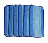 Nettoyage sans effort avec serpillères réutilisables en microfibre pour lingettes Swiffer pour balai à jet humide (lot de 3 ou 6)