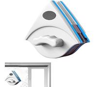 Nettoyage Vitres Magnétique, Lave Vitre Magnétique Double Vitrage, Outil Nettoyage Vitres pour Bureaux À Domicile École Appartement Dortoir Hôtel, avec CorAnti-Chute