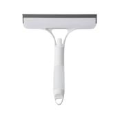 Nettoyant 3 en 1 pour vitres et miroirs avec flacon pulvérisateur, grattoir et raclette pour fenêtres, carrelage de cuisine, portes de douche et surfaces de salle de bain