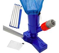 Nettoyant À De Piscine Portable - De Brosse en Forme De W, Outil De Nettoyage des Piscines | Kit De Maintenance De Spa Gonflable Léger, Épurateur Compact Au-Dessus du Sol avec Un Système De Ne