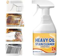 Nettoyant à huile lourde de cuisine, nettoyant moussant puissant contre l'huile ennemie, agent de nettoyage de cuisine tout usage, nettoyant dégraissant robuste, nettoyants de graisse pour casseroles