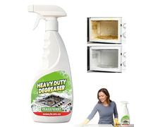 Nettoyant à huile lourde de cuisine tout usage, déshuilant 500ml / 16,9 OZ, Spray nettoyant dégraissant pour cuisinière, four, lave - vaisselle, appareils électroménagers