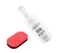Nettoyant adhésif en caoutchouc portable de 100 ml pour tennis de table - Spray de nettoyage facile à utiliser et portable
