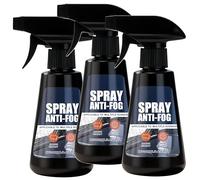 Nettoyant anti-buée pour pare-brise - Améliore la visibilité, prévient la formation de buée par temps humide/froid,formule à action rapide et sans traces pour une conduite en toute sécurité (3Pièce)