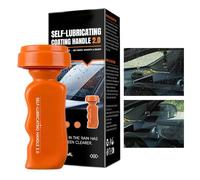 Nettoyant anti-buée pour vitres auto,90 ml Anti-Reflets Dégraissant avec Brosse - Lotion dégraissante pour film d'huile sur vitre | pour Portes et Vitrages Auto