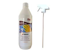 Nettoyant anti-moisissure 1L - Élimine les taches de moisissure, l'humidité et la saleté organique, élimine la moisissure des joints, des carreaux, du silicone, de la douche, anti-moisissure pour