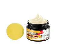 Nettoyant anti-rayures pour lunettes - 30 g - Polissage de nettoyage avec | Élimination des rayures pour verre, lentilles et écrans, outil de nettoyage pour voiture, brouillard, horloge, écran