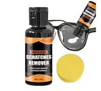 Nettoyant anti-rayures pour lunettes et lunettes de soleil, 30 g - Pour lunettes de soleil avec - Éliminateur de rayures pour lentilles - Pour écran d'horloge, appareil photo, pare-brise de voiture