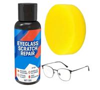 Nettoyant anti-rayures pour lunettes | Nettoyage en profondeur 30 g | Crème nettoyante pour la protection de la brillance, l'entretien et l'entretien des lunettes de soleil, téléphones portables