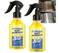 Nettoyant antirouille et anti-rayures pour acier inoxydable, mousse de polissage multi-usages pour métaux, nettoyant pour casseroles et poêles en acier inoxydable, élimine les taches tenaces (2PCS)