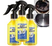 Nettoyant antirouille et anti-rayures pour acier inoxydable, mousse de polissage multi-usages pour métaux, nettoyant pour casseroles et poêles en acier inoxydable, élimine les taches tenaces (3PCS)