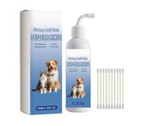 Nettoyant Auriculaire pour Animaux, Gouttes auriculaires pour animaux, | des Animaux Sans Alcool aux Extraits de Plantes，Rinçage apaisant pour les oreilles de chiens et chats，Nettoie le cérumen，
