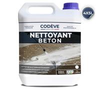 Nettoyant Beton - Codeve Bois - 20L - Intérieur/extérieur - Pour Nettoyer Une Terrasse, Carrelage, Pavé, Pierre, Béton Ou Ciment.