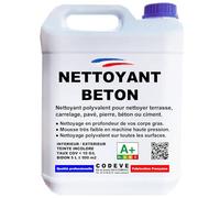 Nettoyant Beton - Codeve Bois - 5 L - Intérieur/extérieur - Pour Nettoyer Une Terrasse, Carrelage, Pavé, Pierre, Béton Ou Ciment.