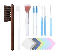 Nettoyant Bijoux Outil,Brosse Nettoyante Douce Pour Boucles D'oreilles - Nettoyage Bijoux Portable pour Colliers Or Bracelets Montres Lunettes - Bagues Colliers et Autres Accessoires