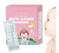Nettoyant Buccal Pour Bébé - 30 Pièces Nettoyant Pour La Gaze Pour La Langue | Bâton De Nettoyage Buccal Doux, Bâton De Nettoyage De Gomme De Gaze De Langue Orale, Nettoyeur De Langue Confortabl