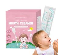 Nettoyant Buccal Pour Bébé,Nettoyant Pour La Langue En Gaze Pour Bébé,Nettoyeur De Gomme De Gaze De Langue Orale Portable,Stick Nettoyage Des Gencives Avec Gaze Buccale De 30 Pièces