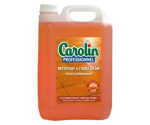 Nettoyant carrelage Carolin huile de lin - Bidon de 5 litres
