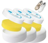 Nettoyant Chaussures, Kit Nettoyage Sneakers, Nettoyant Chaussurebl'ahce Efficace Blanche, élimine La Saleté Et Les Taches, Baskets Blanches, Cuir, Daim, Toile, Maille, Bottes, Caoutchouc (3)