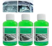 Nettoyant concentré puissant pour film d'huile de voiture, dégraissant pour pare-brise, dégraissant pour film d'huile de verre, nettoyant concentré pour film d'huile et eau de verre (3 pièce)