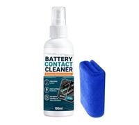 Nettoyant Contact Électrique 100ml Aérosol Dépoussiérant Dégraissant | Spray Nettoyant pour Contacts Électriques pour Clavier Ordinateur Téléphone Appareil Borne Batterie
