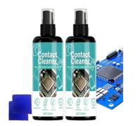 Nettoyant Contact Electrique, Nettoyant Contacts Electronique Convient Au Nettoyage Des Contacts Dans L'électronique Automobile Cartes De Circuits Imprimés,Adaptés Aux Connecteurs,100 Ml (2P)