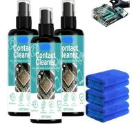 Nettoyant Contact Electrique,Spray Contact Electrique,Rapid-Drying Pcb & Motherboard Cleaner,Convient Au Nettoyage Des Contacts Dans L'électronique Automobile Cartes De Circuits Imprimés,100 ml (3)