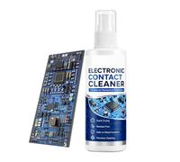 Nettoyant contact électronique 120 ml pour entretien électrique circuit | Taille exacte : 4 x 4 x 15 cm, système de nettoyage haute performance, bidon aérosol durable, composition du matériau de