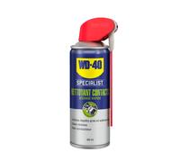 WD-40 Nettoyant contacts Specialist – Formule non-conductrice, spray double position – 400 ml