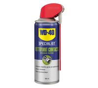 WD-40 Nettoyant contacts Specialist – Formule non-conductrice, spray double position – 400 ml