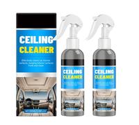 Nettoyant Cuir Voiture,Kit Nettoyage Voiture Interieur,Nettoyant Multi Surfaces, Nettoyeur Voiture Interieur, Nettoie et Dégraisse Plastiques, Cuir, Tableau de Bord (2)