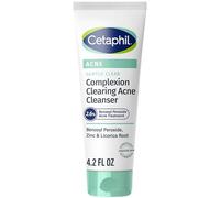 Nettoyant d'acné Cetaphil Gentle Clear Cera-Clearing BPO avec 2,6 % de peroxyde de benzoyle, crème et apaisant pour les peaux sensibles, convient à tous les types de peaux, 120 ml