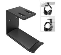 Nettoyant de bureau en alliage d'aluminium, crochet pliable pour casque audio
