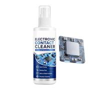 Nettoyant de Contact Électrique en Spray,Solution d'Entretien de Cent Vingt ml pour Composants Électriques | Nettoyant Connecteurs pour Ordinateur Portable - pour Smartphone Tablette Ordinateur Portab