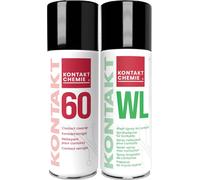 Nettoyant de contacts Kontakt Chemie KONTAKT 60 / KONTAKT WL 1 set