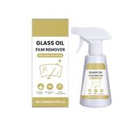Nettoyant de film d'huile pour vitre de voiture, nettoyant pour vitres de voiture, facile à nettoyer 100 ml FcQ562 (blanc, 250 ml)