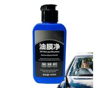Nettoyant De Film Gras Pour Pare-Brise,Nettoyant Vitre Automobile 100ml Anti Film Gras | Protection Accessoires de Nettoyage Automobile pour Miroir Fenêtre et Porte de Douche