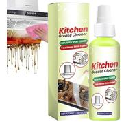 Nettoyant de graisse de cuisine | Puissant dissolvant de graisse moussante | Nettoyant de cuisine en spray dégraissant 100 ml pour éliminer la graisse tenace et la crasse