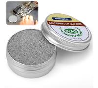 Nettoyant de Pointe de Fer à Souder, 30g Pointe de Soudure Pâte Propre, Nettoyant pour Panne de Soudure pour Enlever L'oxydation de Pointe, Soudure Réparation des Appareils