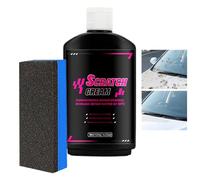 Nettoyant de Rayures Pour Peinture de Véhicule | Crème De Polissage Pour Peinture 120 g - Soin avec Éponge Pour Restaurer la Brillance,Soin De Détail Nettoyage Restauration Pour Carrosserie Extérieure