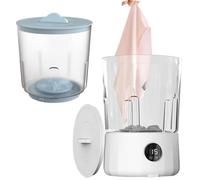Nettoyant de seau rechargeable pour machine à laver portable 2 | Laveur de Vêtements Portable Machine à laver Sous Vêtements Pour Voyage, Maison, Appartement, Hôtel, Camping-car, Vacances