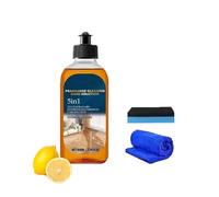 Nettoyant de sol 5 en 1, kit de nettoyage Fragrance Cleaning Care Solution, anti-taches et désodorisants, vernis et restaurateur pour sols en bois dur pour une brillance naturelle durable (1 pièce)