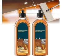 Nettoyant de sol, anti-taches et d'odeurs à double action, nettoyant de sol puissant pour décontamination, protège le vernis et restaure les sols naturels, brillance naturelle, élimine les rayures (2)