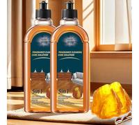 Nettoyant de sol, détachant et anti-odeurs à double action, protège les finitions naturelles des planchers, polissage et restaurateur de sols en bois dur, brillance naturelle, élimine les rayures,