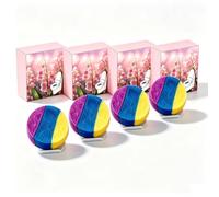 Nettoyant de toilette à glaçure protectrice 3 en 1 (Rosa) | Comprimés nettoyants pour cuvette de toilette longue durée, parfum Gardenia et Lily of the Valley, pour cuvette et réservoir