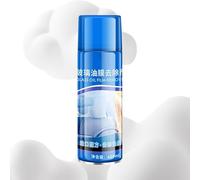 Nettoyant Décapant Film Gras - 450ml Film Huile Vitre Voiture | Spray Mousse Hydrophobe | Détachant Pour Pare-Brise Auto Avec ÉPonge Serviette Camion Suv Camping-Car