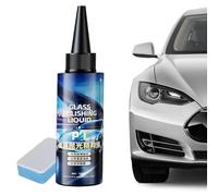 Nettoyant Décapant Film Gras Pour Vitres Auto, 150ml Liquide Polissage Vitre, Accessoires Détail Auto Pour Phare Pare-Brise Pneu Meuble Caravante Moto Nettoyage