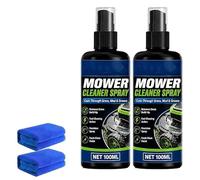 Nettoyant Dégraissant Pour Tondeuses, Haute Performance, Serviette. (100ml,2pcs)